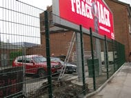 V-Mesh Fence Fitted in Central Manchester